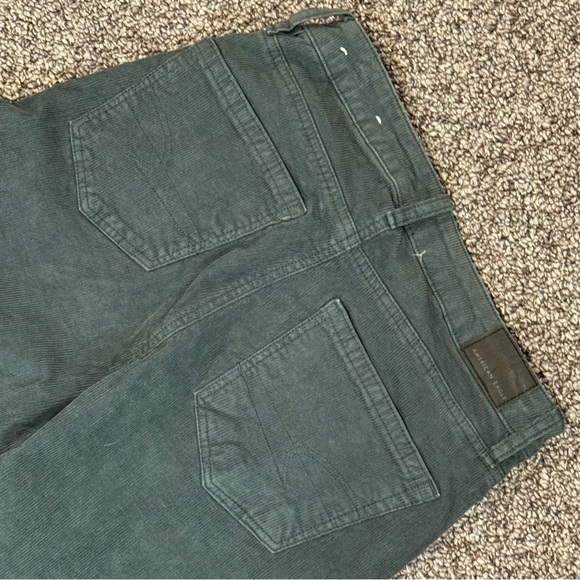 American Eagle Olive Green Mom Straight Corduroys - Picture 6 of 6